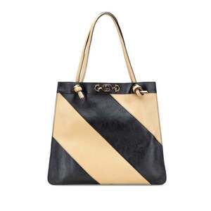 GUCCI Authentic Black Leather Horsebit Shoulder Bag